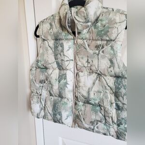NEW Camo Puffer Vest